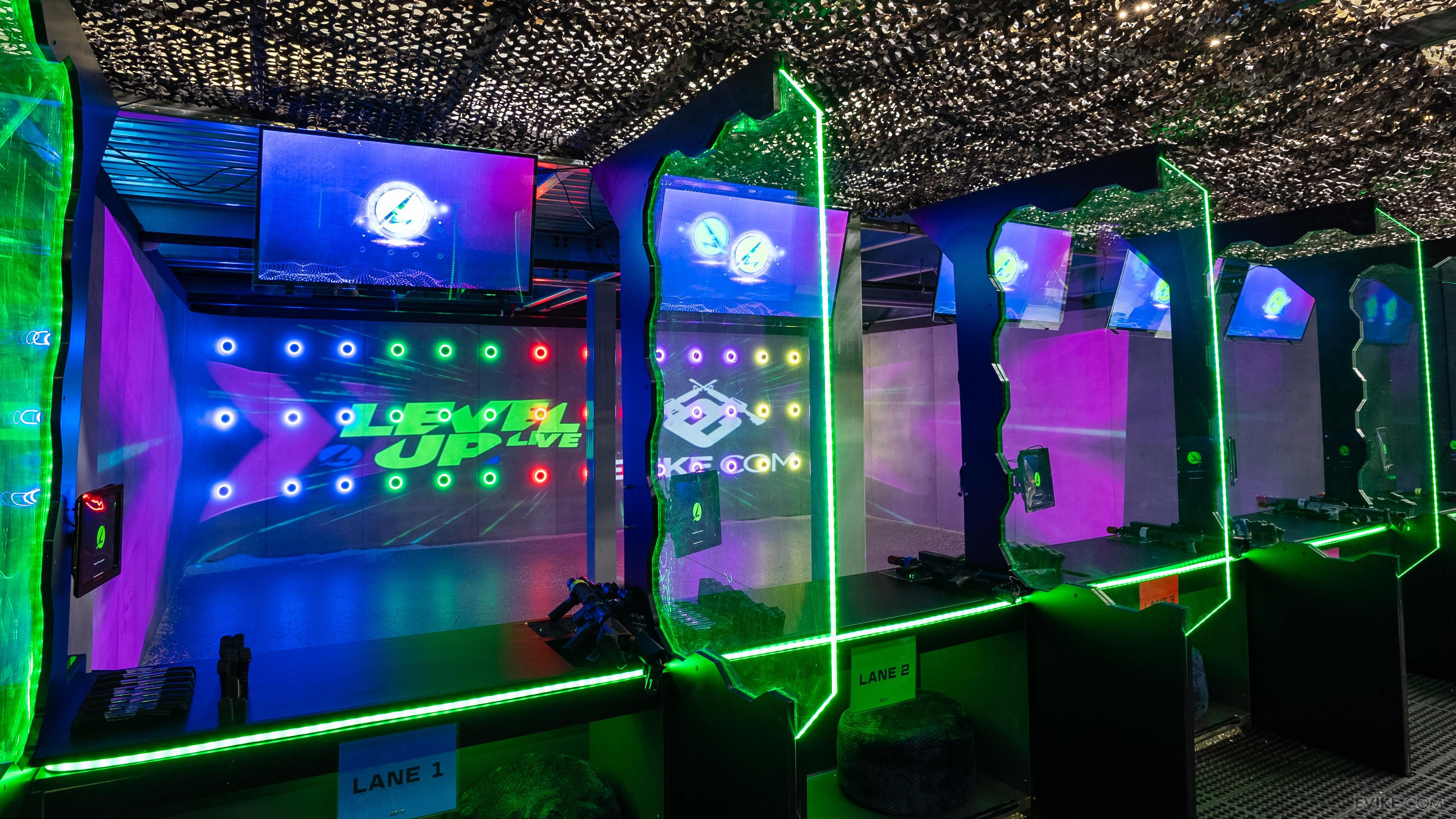 Evike private event setup